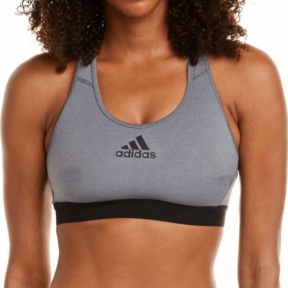 Adidas Women's Don't Rest Alphaskin
Sports Bra in Dark Grey Heather size M